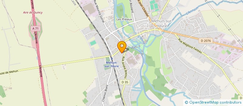 localisation de l'entreprise MONSIEUR DOMINIQUE LEPAGE à MEHUN-SUR-YEVRE