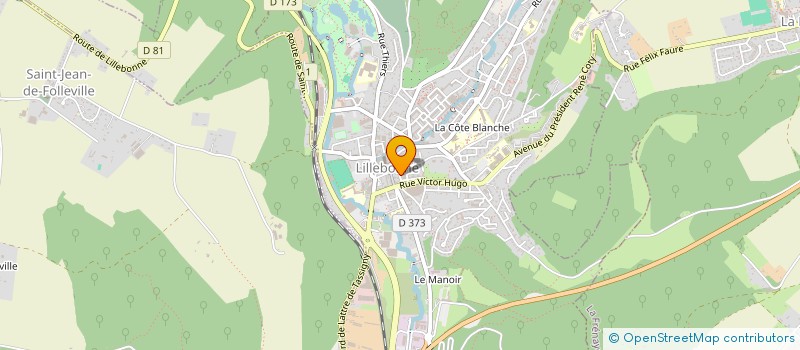 localisation de l'entreprise MONSIEUR DOMINIQUE LEPAGE à LILLEBONNE