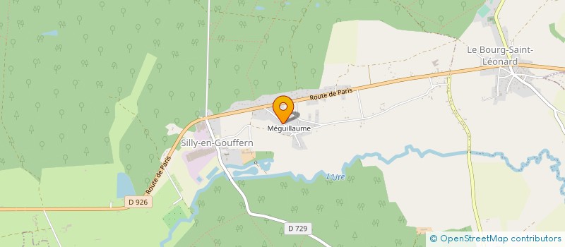 localisation de l'entreprise MONSIEUR DOMINIQUE LEPASTEUR à GOUFFERN EN AUGE