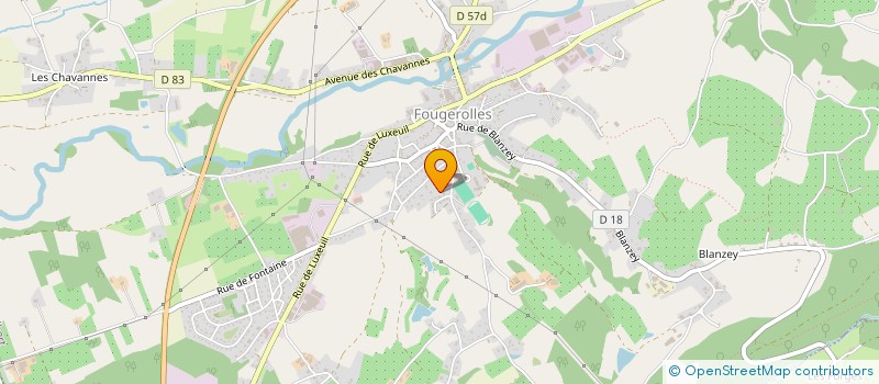 localisation de l'entreprise MONSIEUR DOMINIQUE LEPAUL  FOUGEROLLES-SAINT-VALBERT