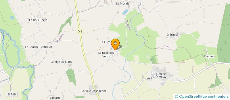 localisation de l'entreprise MONSIEUR DOMINIQUE LEPELLEC à TAUPONT