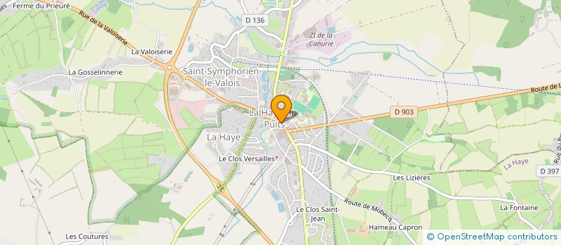 localisation de l'entreprise MONSIEUR DOMINIQUE LEPOITTEVIN à LA HAYE