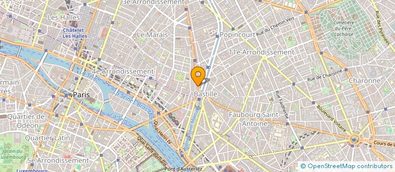 localisation de l'entreprise MONSIEUR DOMINIQUE LEPOUTRE à PARIS