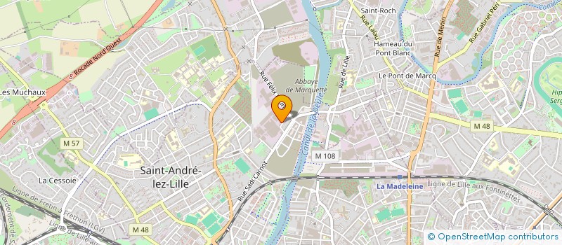 localisation de l'entreprise MONSIEUR DOMINIQUE LERCHE à SAINT-ANDRE-LEZ-LILLE
