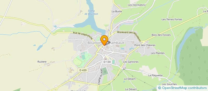 localisation de l'entreprise MONSIEUR DOMINIQUE LERNER à BOURBON-L'ARCHAMBAULT