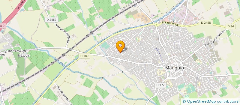 localisation de l'entreprise MONSIEUR DOMINIQUE LEROY  MAUGUIO