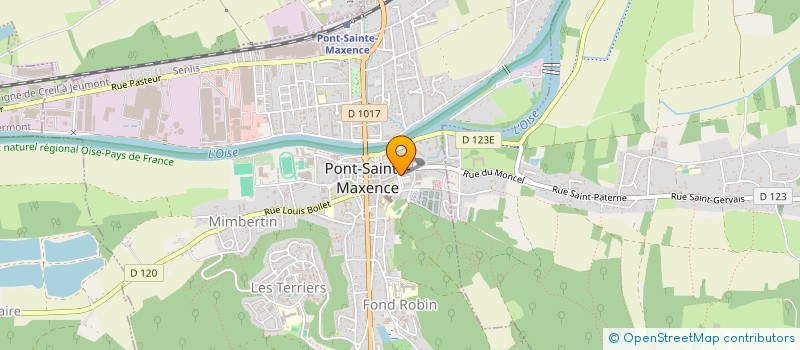 localisation de l'entreprise MONSIEUR DOMINIQUE LEROY  GUISCRIFF