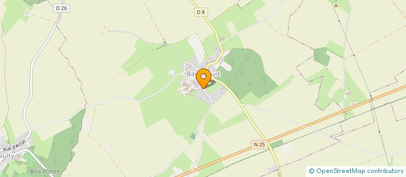 localisation de l'entreprise MONSIEUR DOMINIQUE LEROY  BAVINCOURT