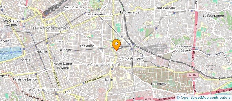 localisation de l'entreprise MONSIEUR DOMINIQUE LESCARRET à MARSEILLE