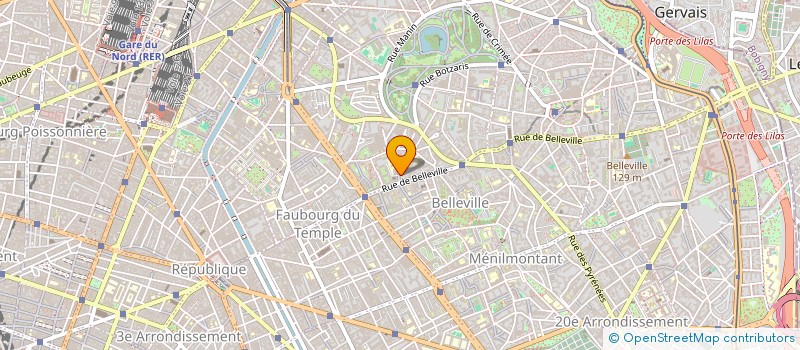 localisation de l'entreprise MONSIEUR DOMINIQUE LESENFANS  PARIS