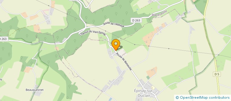 localisation de l'entreprise MONSIEUR DOMINIQUE LESOT  EPINAY-SUR-DUCLAIR