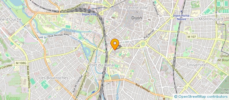 localisation de l'entreprise MONSIEUR DOMINIQUE LEVANNIER  DIJON