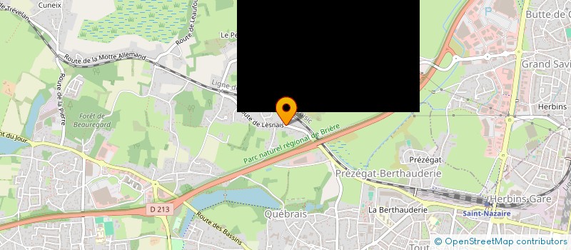 localisation de l'entreprise MONSIEUR DOMINIQUE LEVEAU  SAINT-NAZAIRE