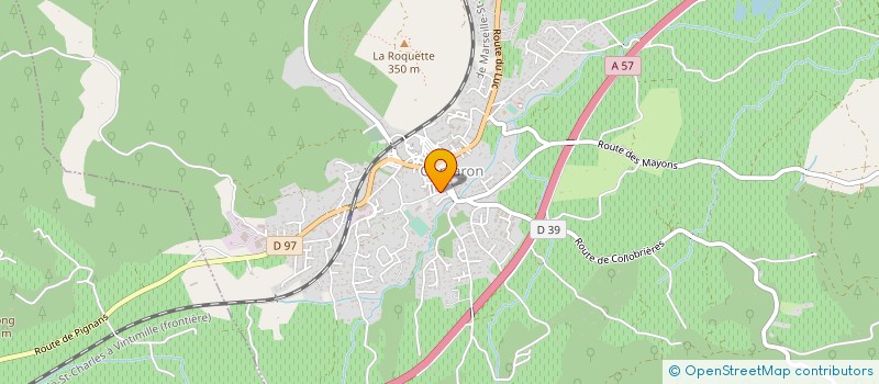 localisation de l'entreprise MONSIEUR DOMINIQUE LEVESQUE  GONFARON