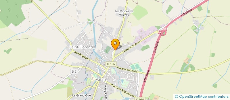 localisation de l'entreprise MONSIEUR DOMINIQUE LIAUME à VATAN