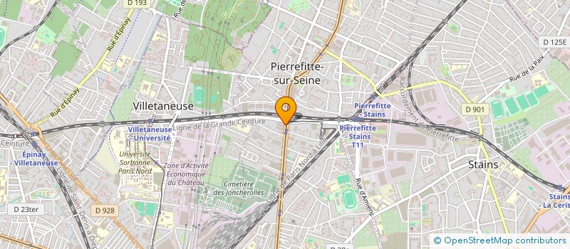localisation de l'entreprise MONSIEUR DOMINIQUE LIOT à PIERREFITTE-SUR-SEINE