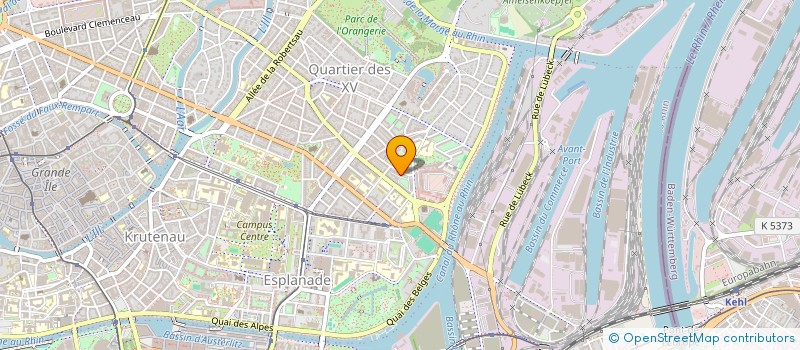 localisation de l'entreprise MONSIEUR DOMINIQUE LISSNER à STRASBOURG