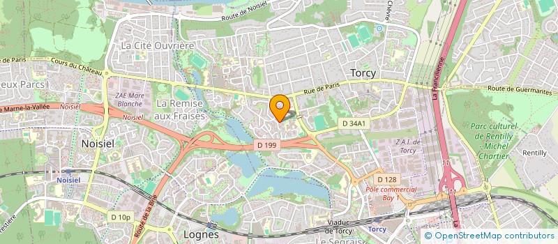 localisation de l'entreprise MONSIEUR DOMINIQUE LOBE  TORCY