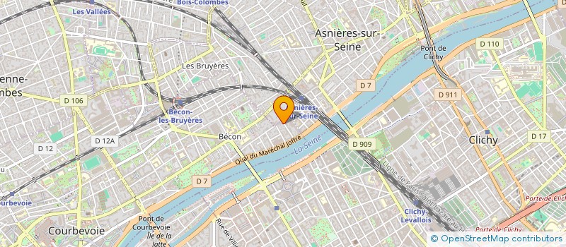 localisation de l'entreprise MONSIEUR DOMINIQUE LOBSTEIN à COURBEVOIE