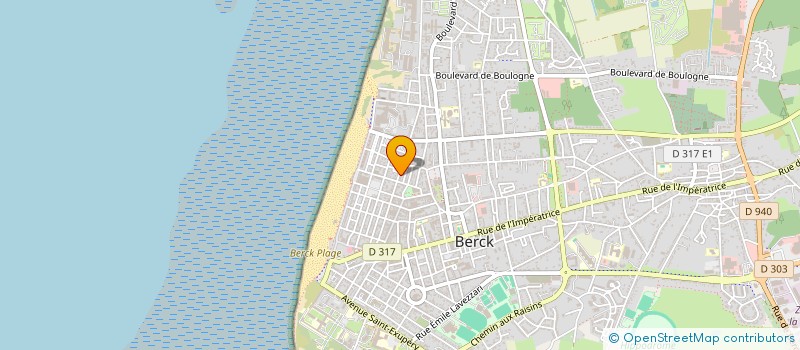 localisation de l'entreprise MONSIEUR DOMINIQUE LOGEROT  BERCK