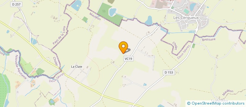 localisation de l'entreprise MONSIEUR DOMINIQUE LOISEAU  MAULEON