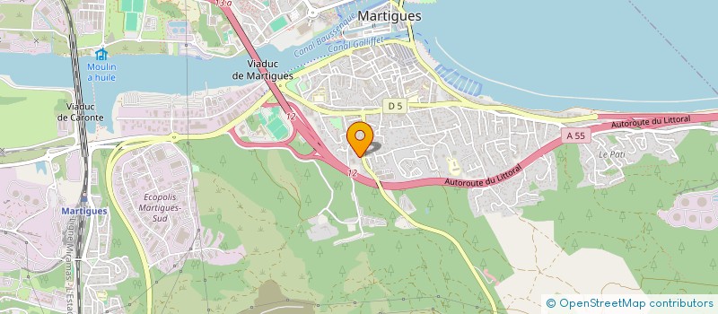 localisation de l'entreprise MONSIEUR DOMINIQUE LOMBARD  MARTIGUES