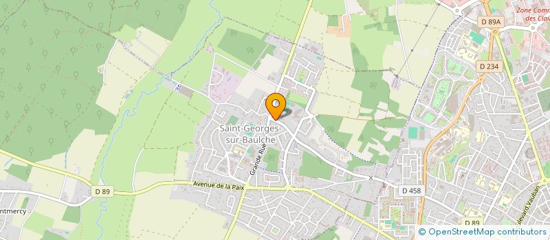 localisation de l'entreprise MONSIEUR DOMINIQUE LORNE à SAINT-GEORGES-SUR-BAULCHE