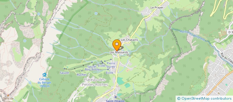 localisation de l'entreprise MONSIEUR DOMINIQUE LORRIAUX  PLATEAU-DES-PETITES-ROCHES