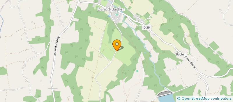 localisation de l'entreprise MONSIEUR DOMINIQUE LOTH  DUHORT-BACHEN