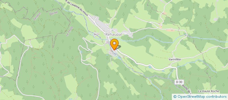localisation de l'entreprise MONSIEUR DOMINIQUE LOTH  REHAUPAL