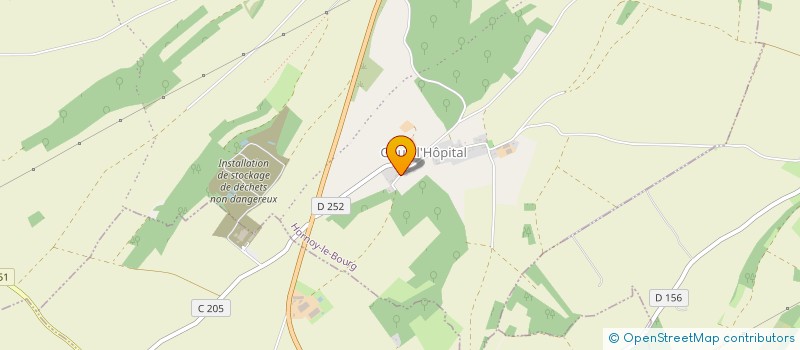 localisation de l'entreprise MONSIEUR DOMINIQUE LUCET à HORNOY-LE-BOURG