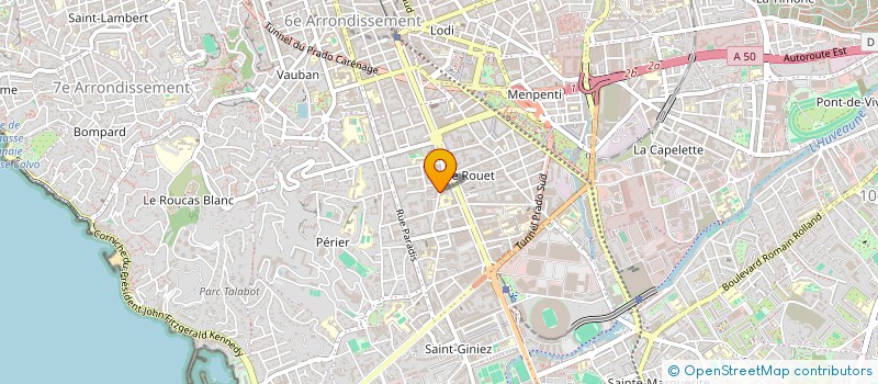 localisation de l'entreprise MONSIEUR DOMINIQUE LUDDENI à MARSEILLE