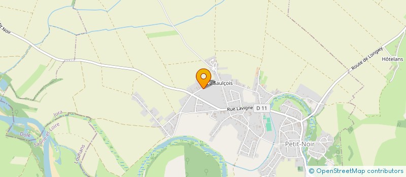 localisation de l'entreprise MONSIEUR DOMINIQUE LUGAND  PETIT-NOIR