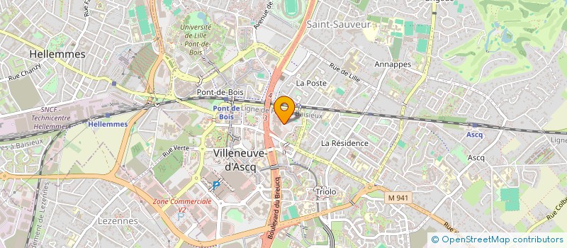 localisation de l'entreprise MONSIEUR DOMINIQUE LUGASSY à VILLENEUVE-D'ASCQ