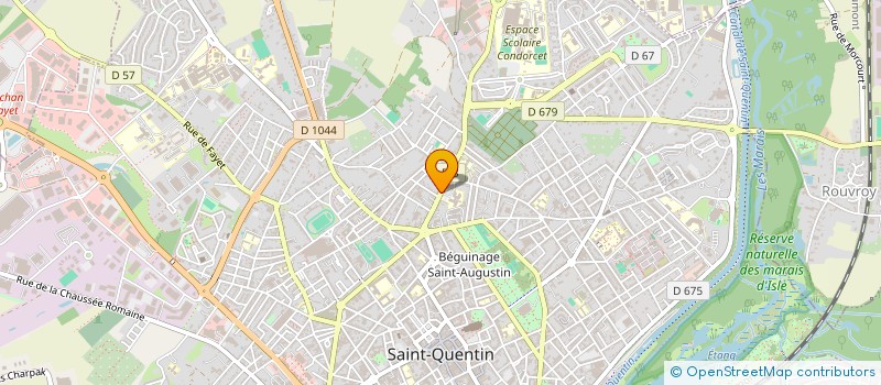 localisation de l'entreprise MONSIEUR DOMINIQUE LUZZARDI à SAINT-QUENTIN