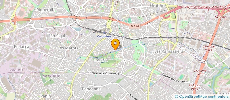 localisation de l'entreprise MONSIEUR DOMINIQUE MADUREIRA à COLOMIERS