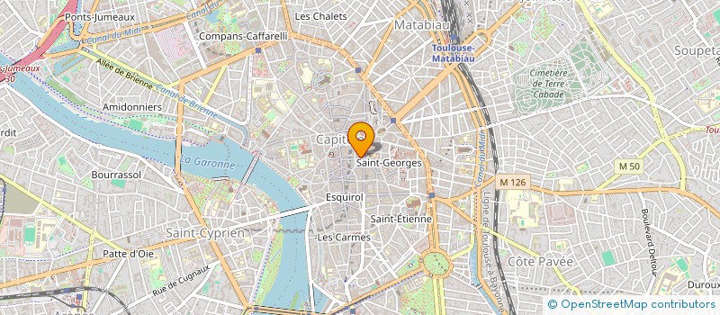 localisation de l'entreprise MONSIEUR DOMINIQUE MAGRON à TOULOUSE