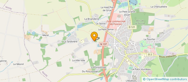 localisation de l'entreprise MONSIEUR DOMINIQUE MAHE à NOZAY