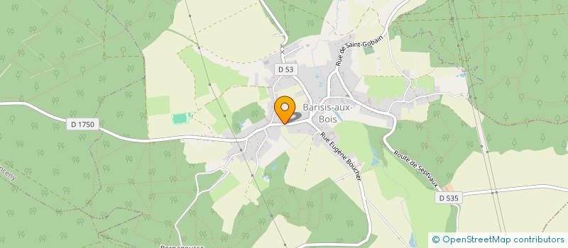 localisation de l'entreprise MONSIEUR DOMINIQUE MAILLET à BARISIS-AUX-BOIS