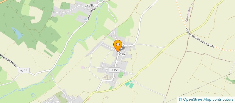 localisation de l'entreprise MONSIEUR DOMINIQUE MAISON à CHEVANNES