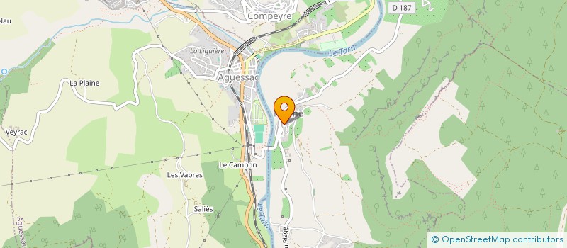 localisation de l'entreprise MONSIEUR DOMINIQUE MAISONABE  VERRIERES