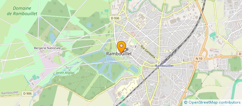 localisation de l'entreprise MONSIEUR DOMINIQUE MAITRE à RAMBOUILLET