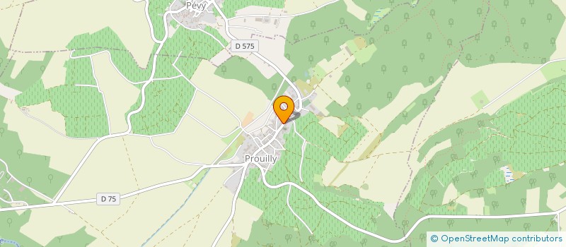 localisation de l'entreprise MONSIEUR DOMINIQUE MALINGRE  PROUILLY