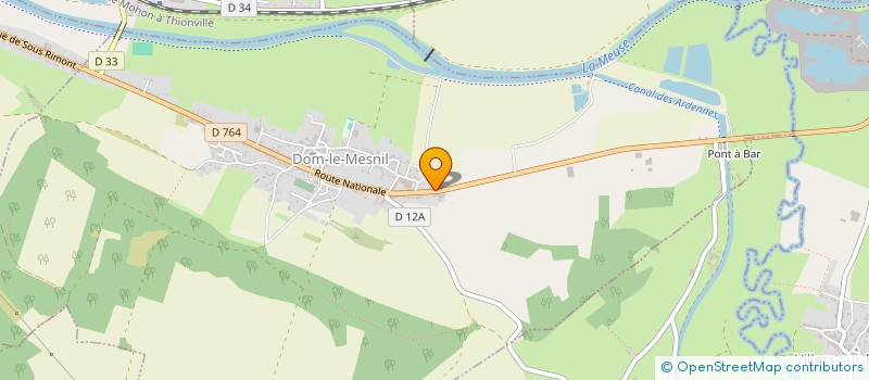 localisation de l'entreprise MONSIEUR DOMINIQUE MANDERRIER  DOM-LE-MESNIL