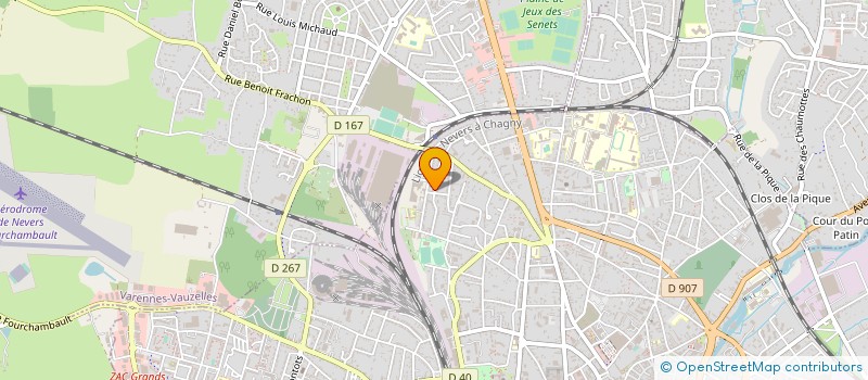localisation de l'entreprise MONSIEUR DOMINIQUE MARCHAND à NEVERS