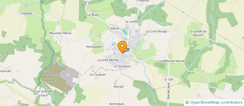 localisation de l'entreprise MONSIEUR DOMINIQUE MARCHAND à LARRE