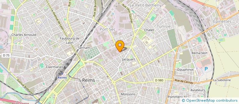 localisation de l'entreprise MONSIEUR DOMINIQUE MARCHANT  REIMS