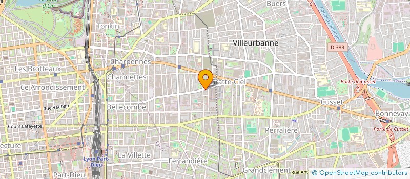 localisation de l'entreprise MONSIEUR DOMINIQUE MARCUCCILLI à VILLEURBANNE