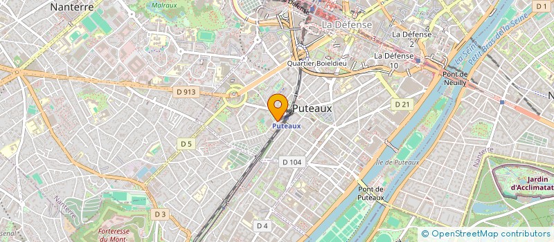 localisation de l'entreprise MONSIEUR DOMINIQUE MARGAIRAZ  PUTEAUX