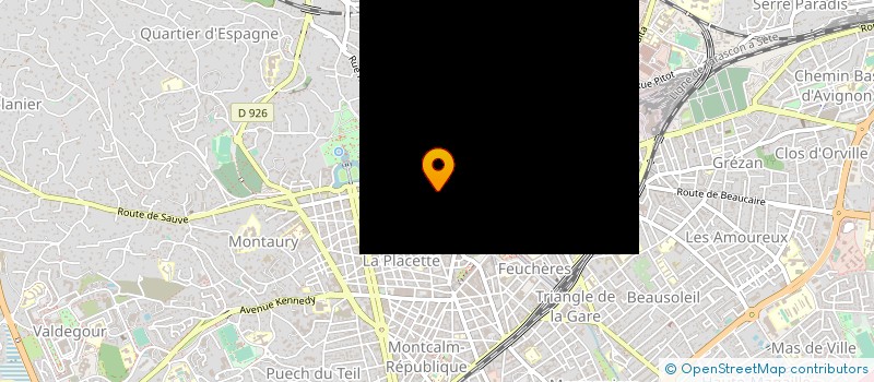 localisation de l'entreprise MONSIEUR DOMINIQUE MARIN  NIMES